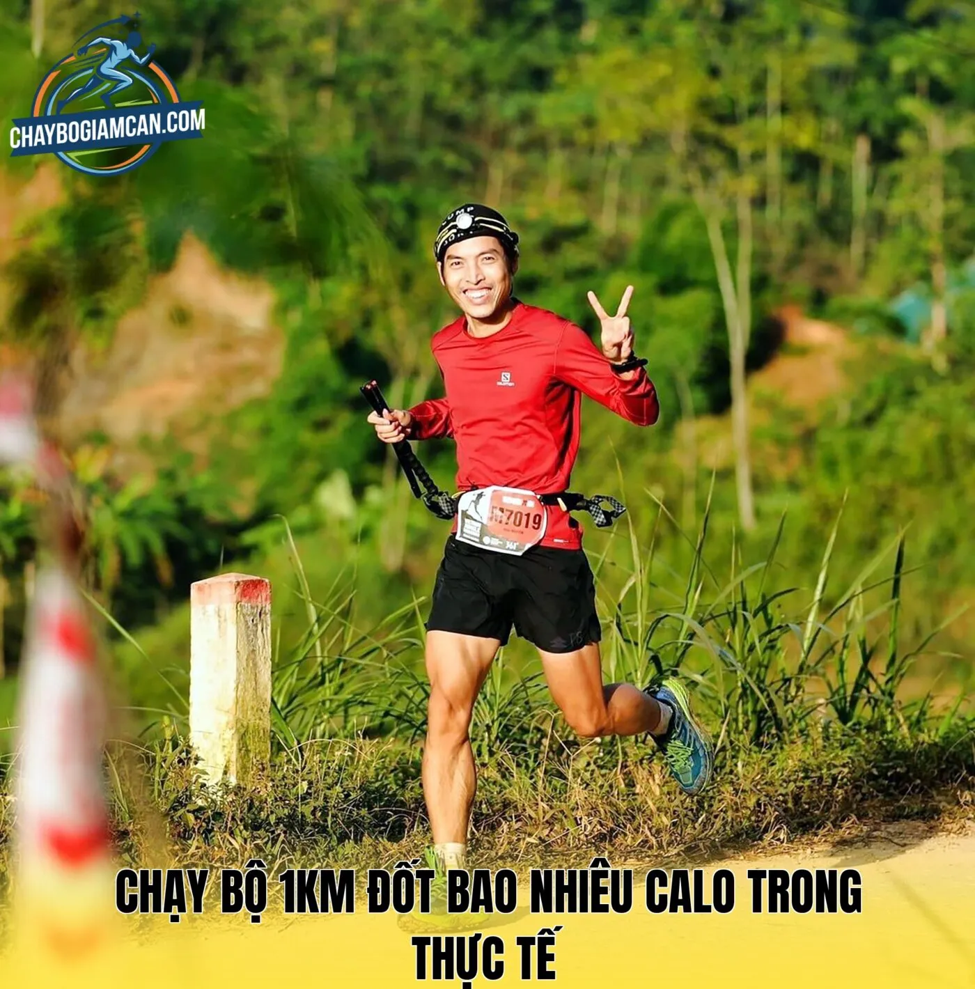 Chạy bộ 1km đốt bao nhiêu calo trong thực tế