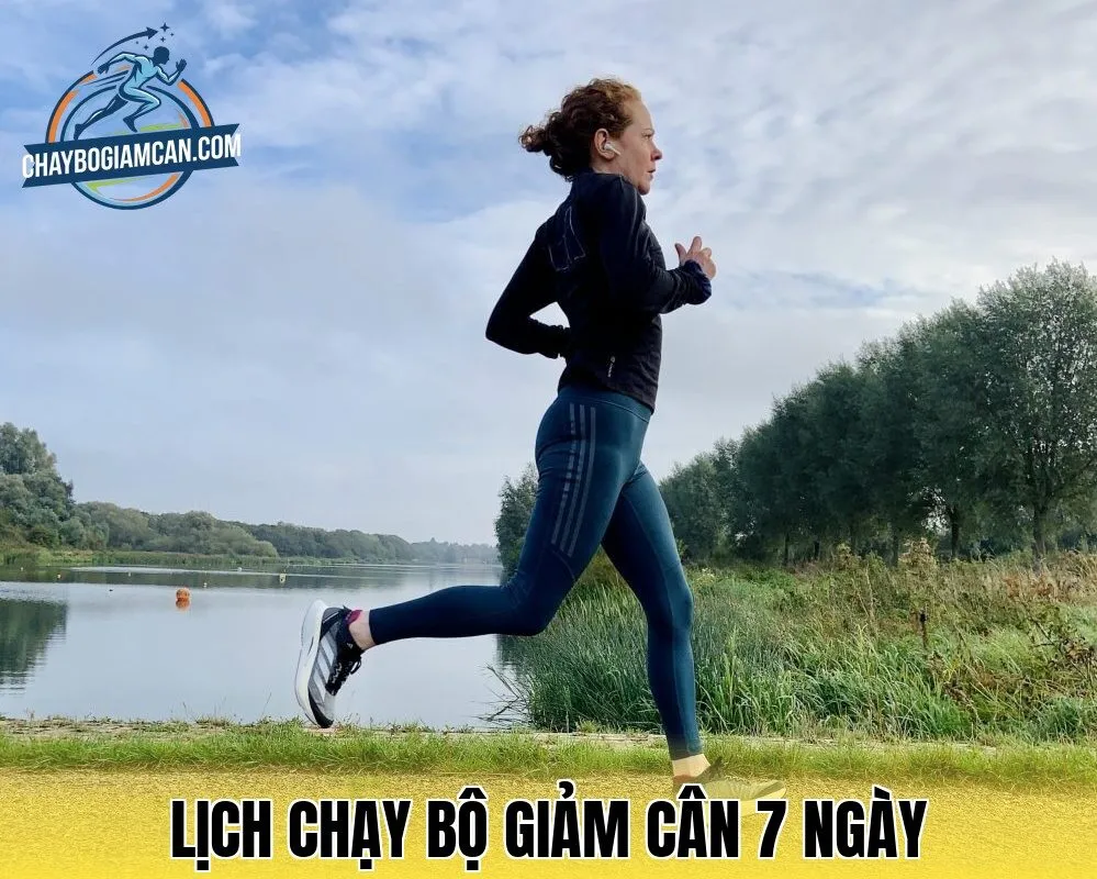 Lịch Chạy Bộ Giảm Cân 7 Ngày