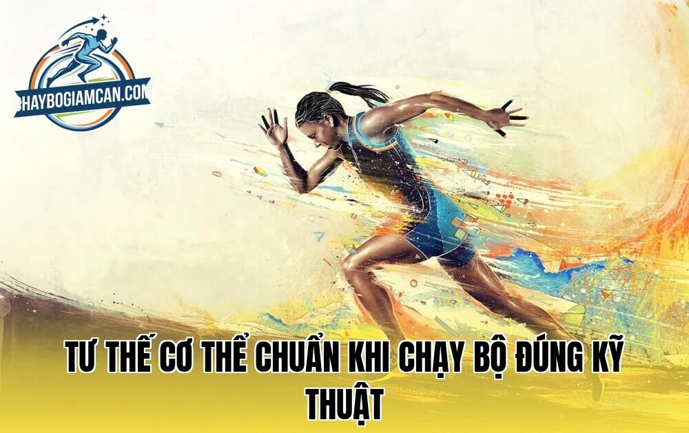 Tư thế cơ thể chuẩn khi chạy bộ đúng kỹ thuật