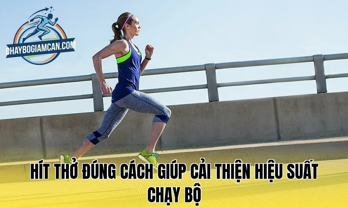Hít thở đúng cách giúp cải thiện hiệu suất chạy bộ