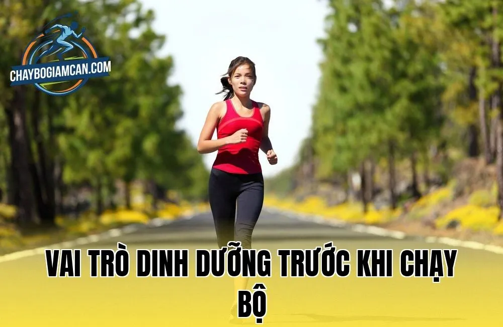 Vai trò dinh dưỡng trước khi chạy bộ