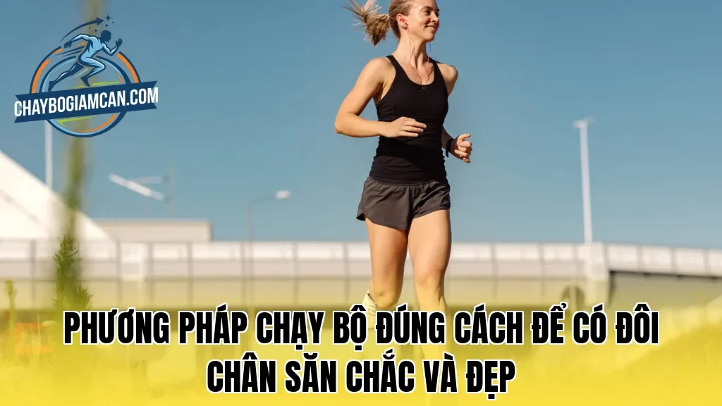 Phương pháp chạy bộ đúng cách để có đôi chân săn chắc và đẹp