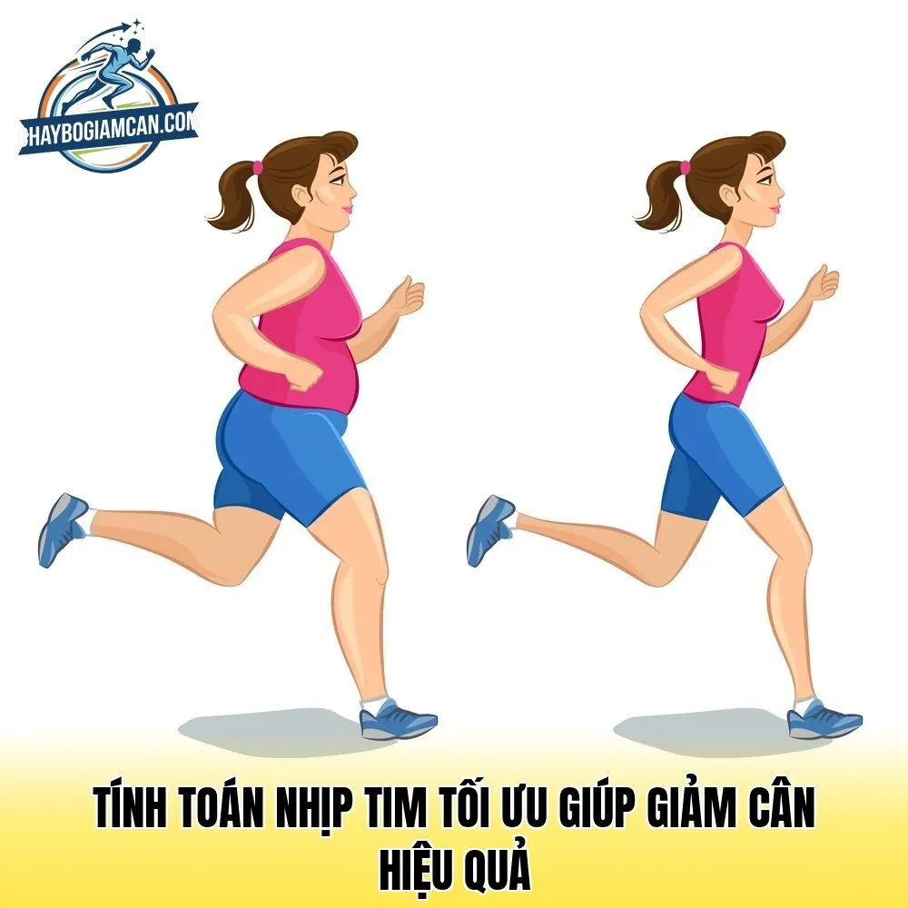 Tính toán nhịp tim tối ưu giúp giảm cân hiệu quả